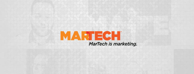 Martech logo with the tagline MarTech is marketing.